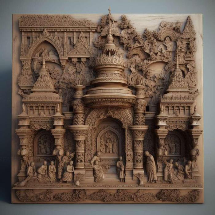 نموذج ثلاثي الأبعاد لآلة CNC 3D Art 